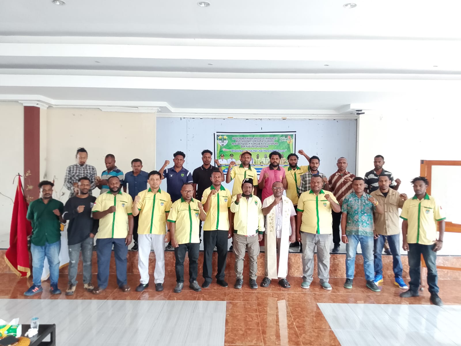 40 Peserta Ikut Mapenta Pemuda Katolik Komcab Kota Jayapura dan Komcab Kabupaten Keerom