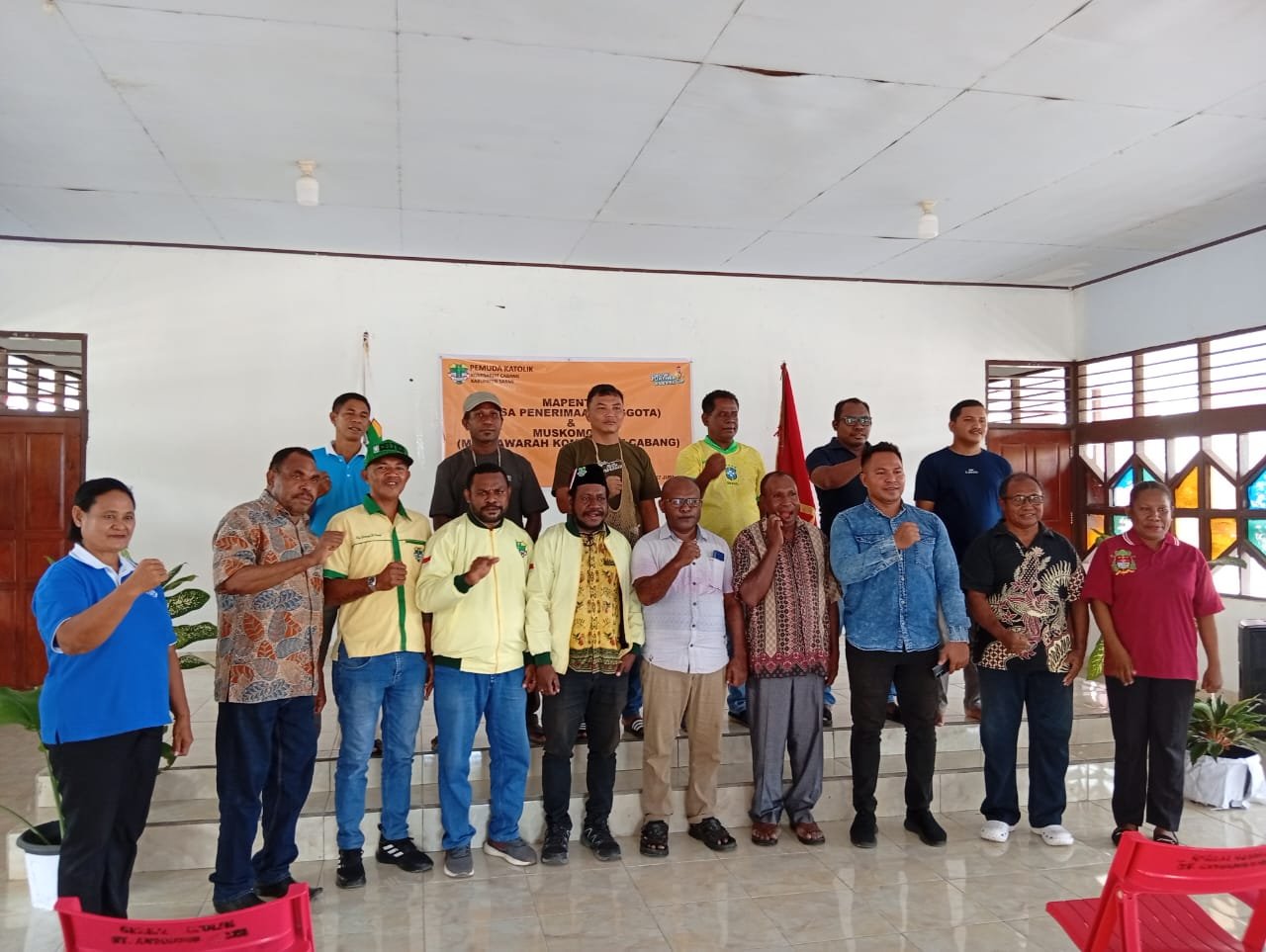 Pemuda Katolik Komcab Sarmi Gelar Mapenta dan Muskomcab, Siap Bergerak dan Berdampak