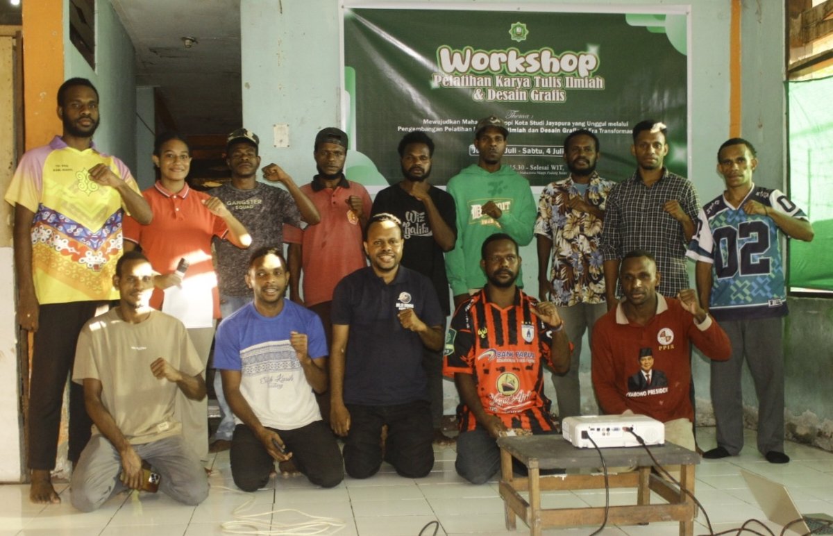 HIMMAPPI Jayapura Gelar Pelatihan Karya Tulis Ilmiah dan Desain Grafis
