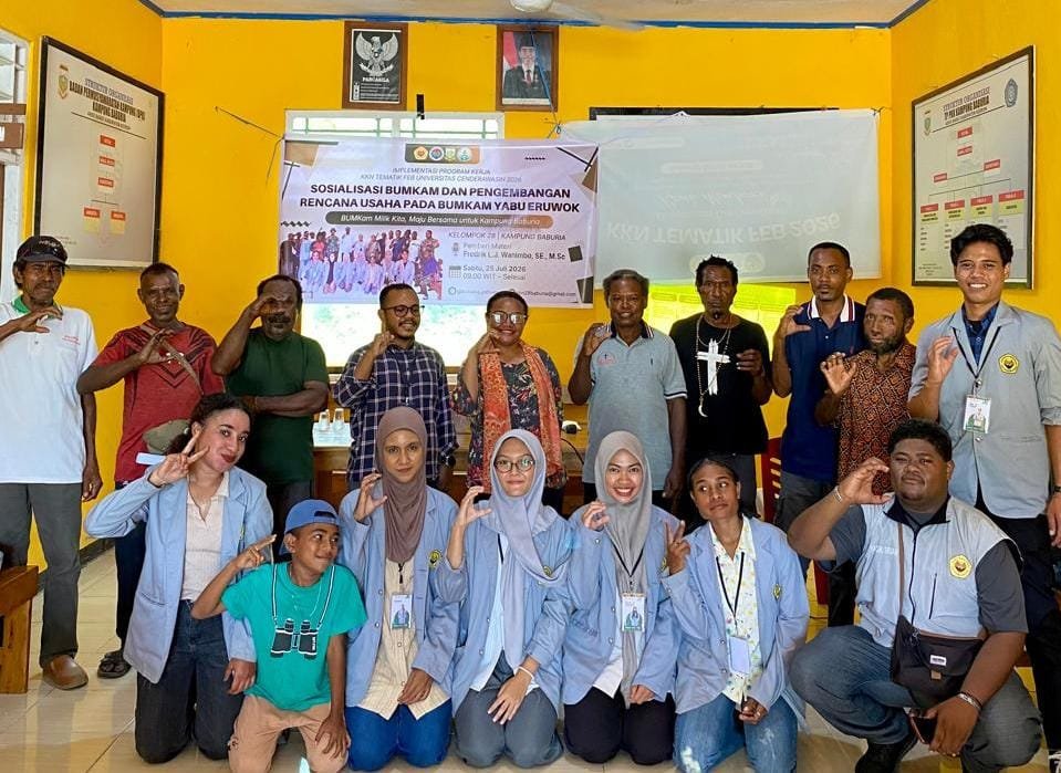 Semangat Kebersamaan dan Partisipasi Jadi Kunci Keberhasilan BUMkam Yabu Eruwok di Kampung Baburia Keerom