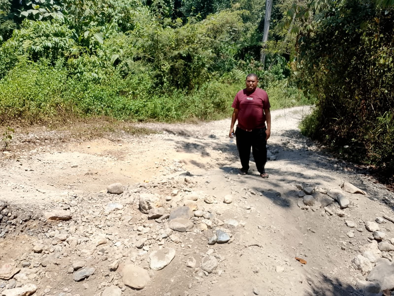Waket II MRP PBD: Pemprov Segera Perbaiki Jalan Rusak di Kampung Seakwa Distrik Miyah Tambrauw