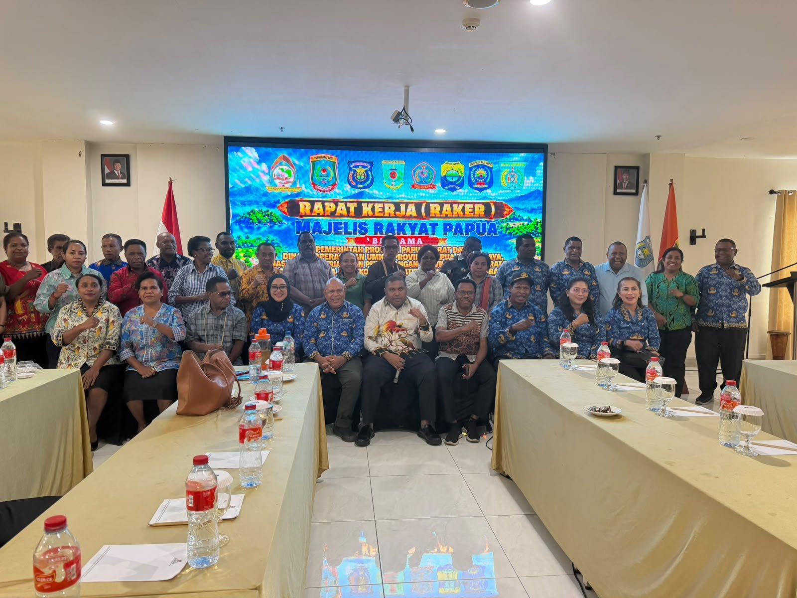 Gelar Rapat Kerja 4 Hari Bersama OPD, MRP PBD Kawal Pengunaan Dana Otsus Tepat Sasaran dan Dorong Kolaborasi Kedepan